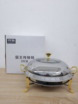 FOOD WARMER BUFFET GOLD