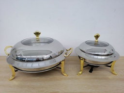 FOOD WARMER BUFFET GOLD