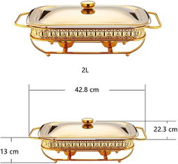 FOOD WARMER BUFFET RECTANGLE 2.0L ( FWB02 )