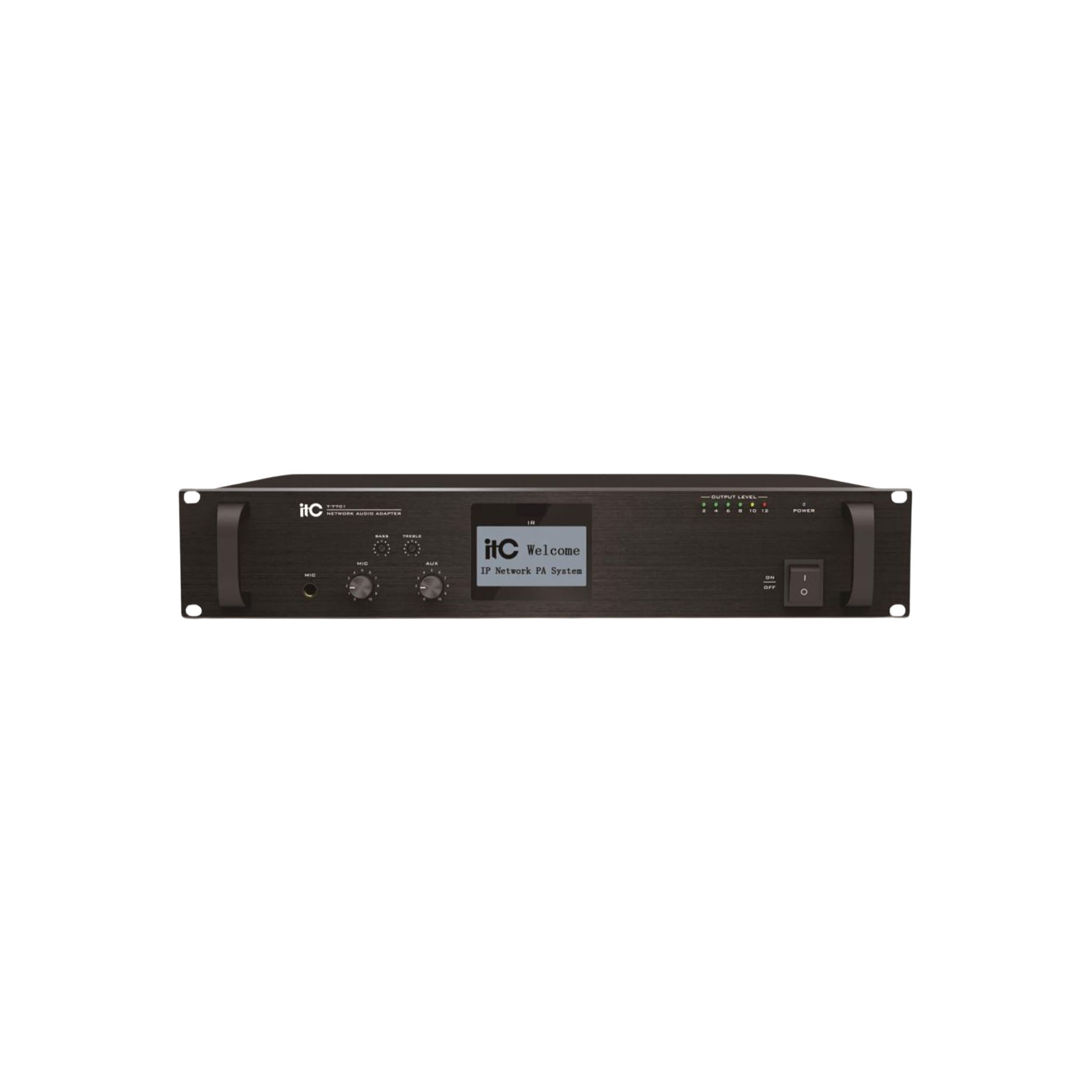 T-7701 Rack Mount IP Network Audio Adapter_0