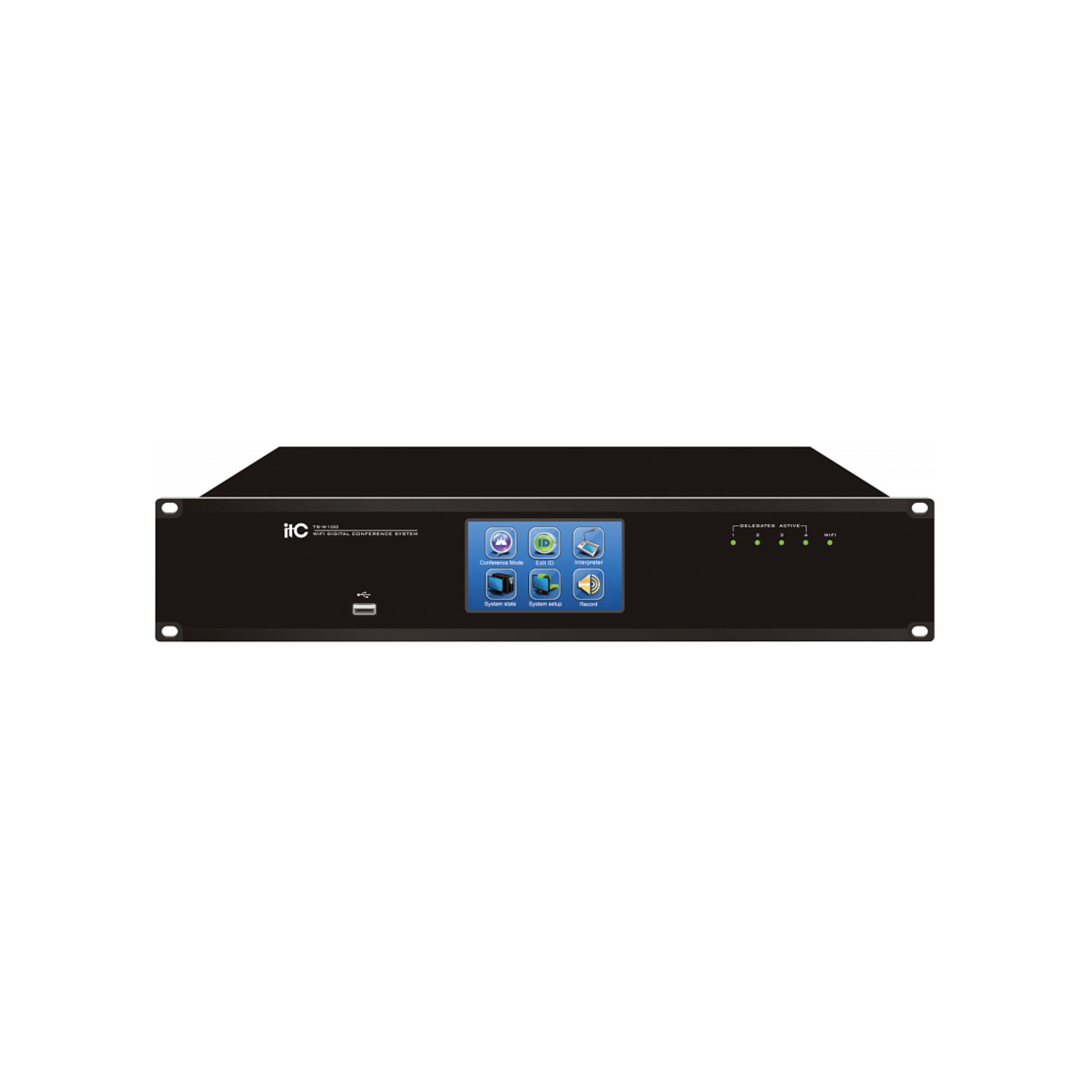 TS-0300M ITC Full Digital Conference System Controller_0