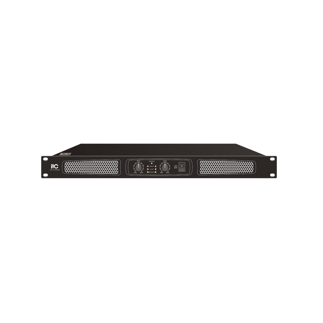TC-2350B ITC 2 Channel Professional Amplifier,Stereo@8Ω: 350W×2;Stereo@4Ω: 600W×2