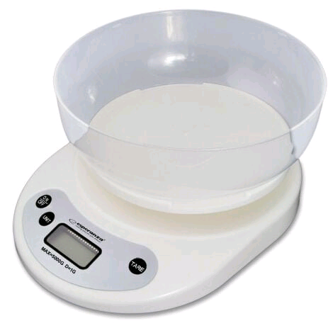 Balance de cuisine Esperanza EKS007 Blanc 5 kg_1