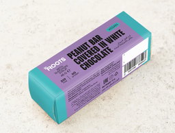 Roots Peanut Bar Covered In White Chocolate 45g
