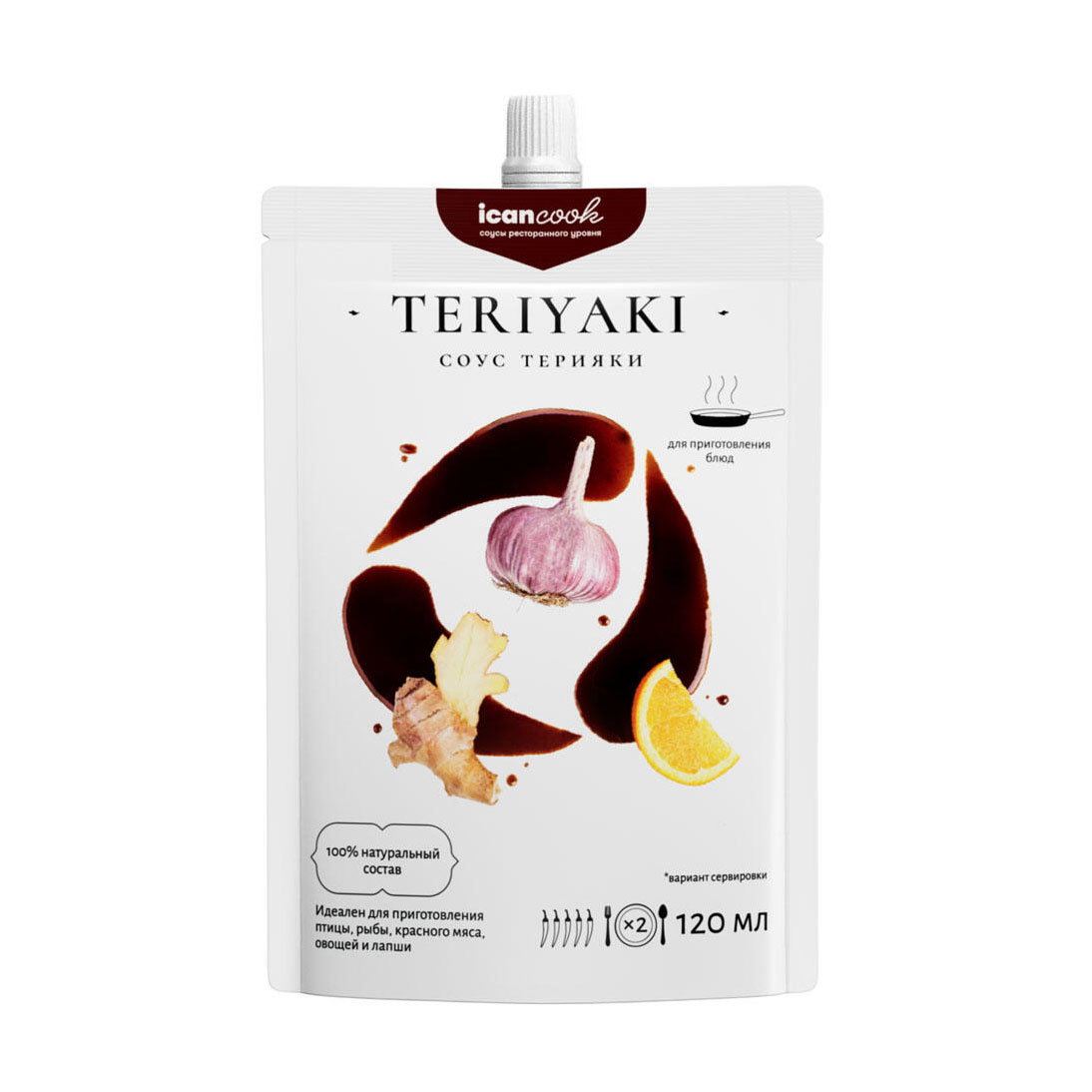 Icanсook Teriyaki Gastronomic Sauce 130g_0