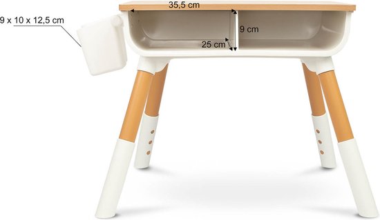 Chaise haute avec table - Chaises hautes pour tout-petits avec table enfant _5