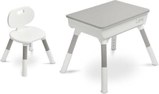 Chaise haute avec table - Chaises hautes pour tout-petits avec table enfant _1