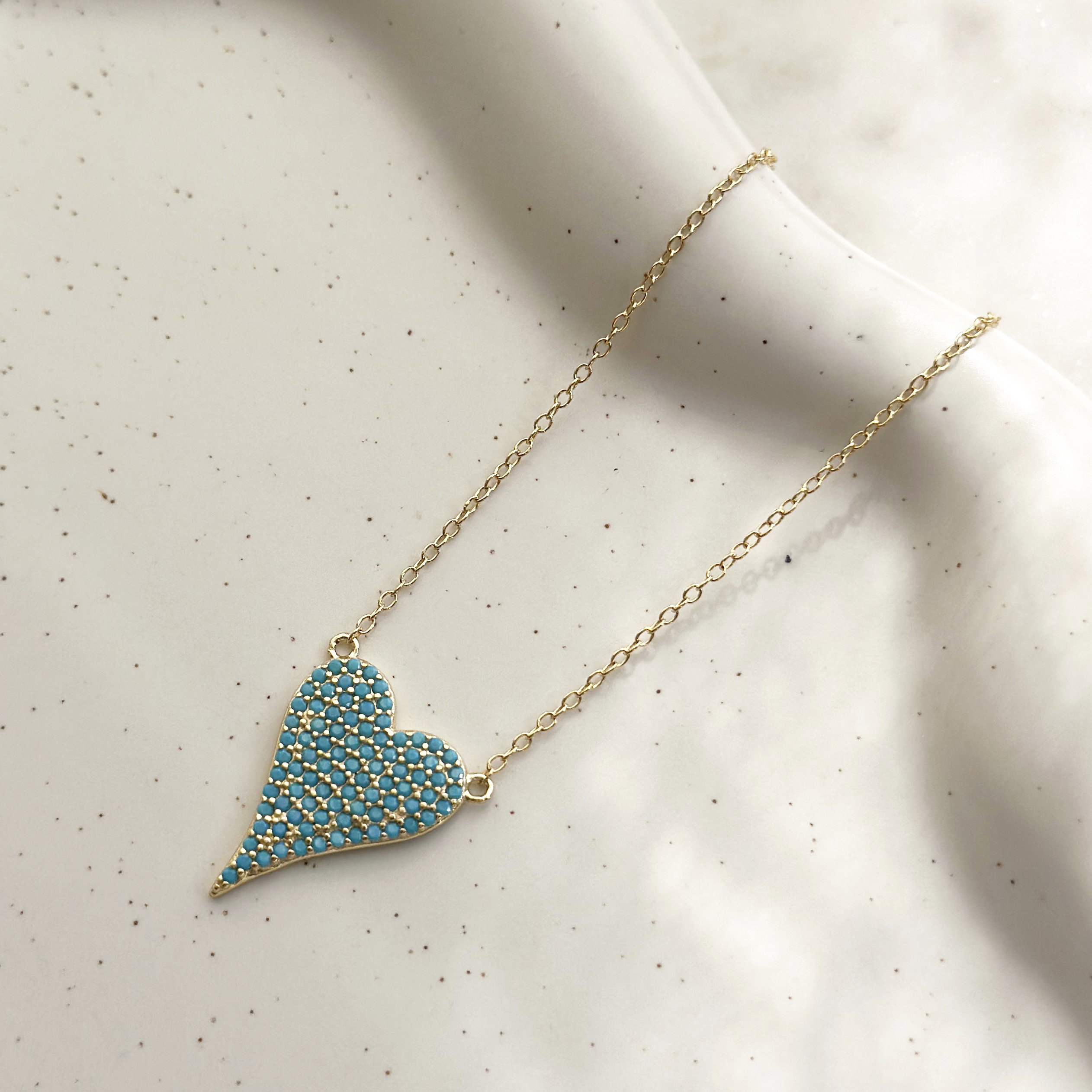 Turquoise Heart Necklace_1