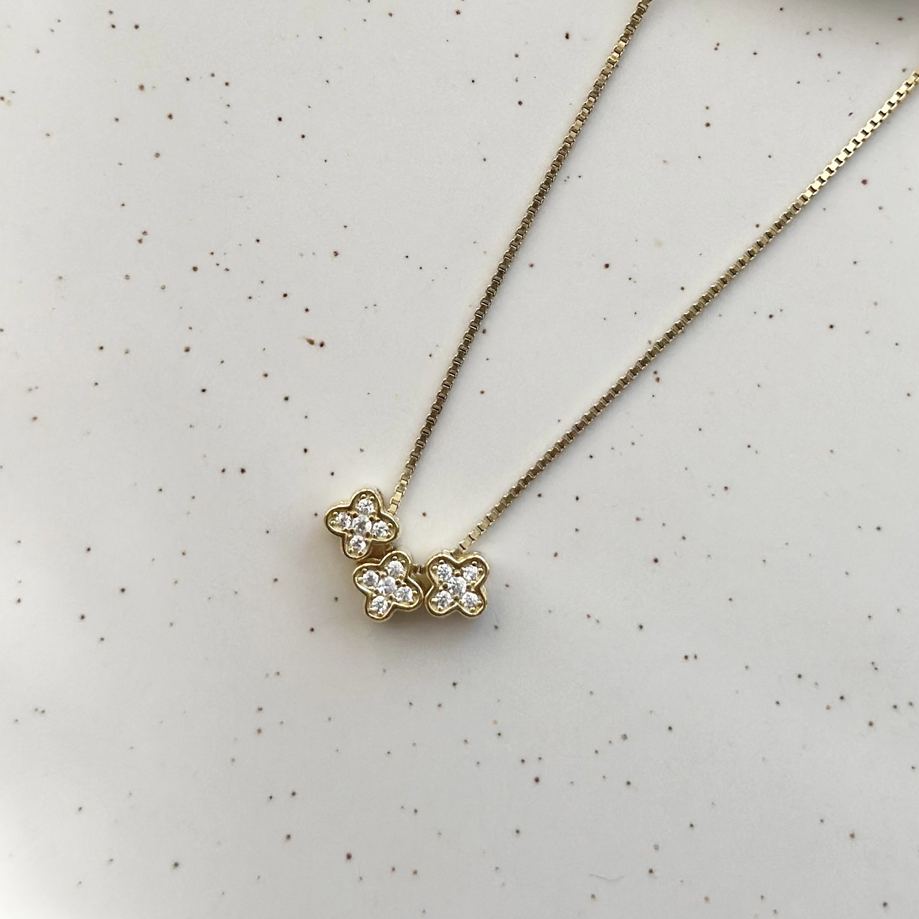 Mini Trebol Necklace _0