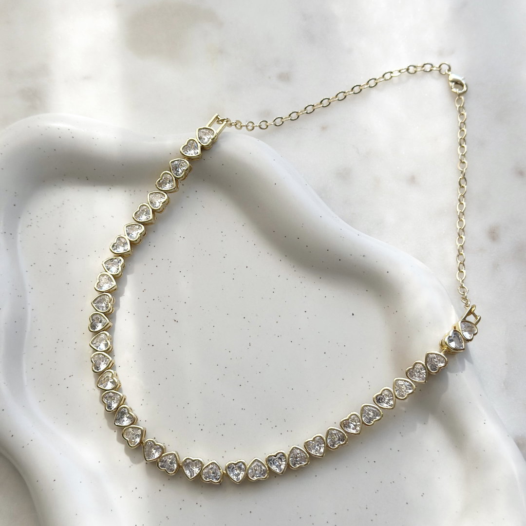 Multi Hearts Chocker