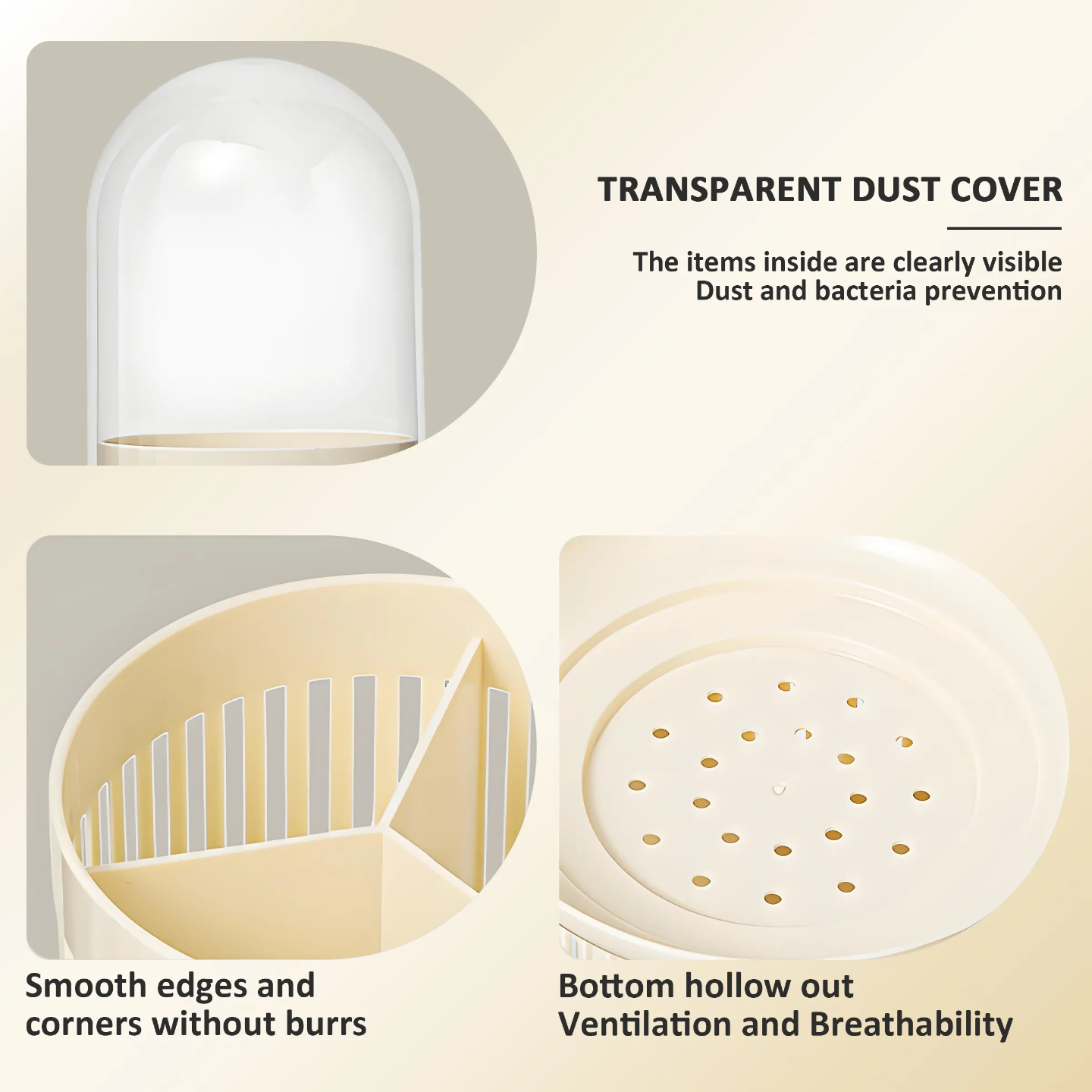 Boîte de rangement multi-usages pour couverts, pinceaux et plus_3