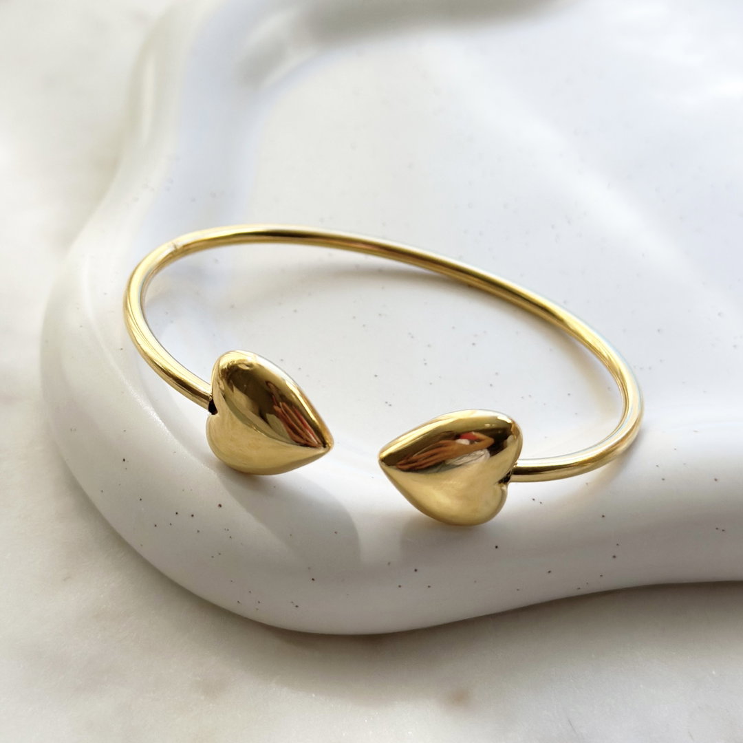 Double Hearts Bracelet
