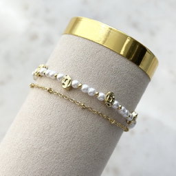Pearl Double Bracelet