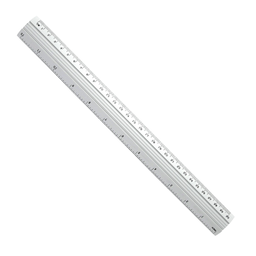 Regla de Aluminio 
