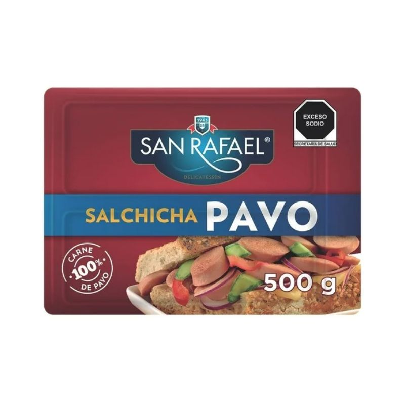 Salchicha de Pavo San Rafael 500g