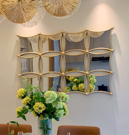 IRON WALL MIRROR DECORATION A2110