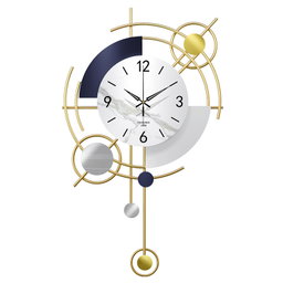 CLOCK IRON WALL DECORATION A2360-2