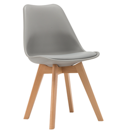 TULIP CHAIR PU PLASTIC