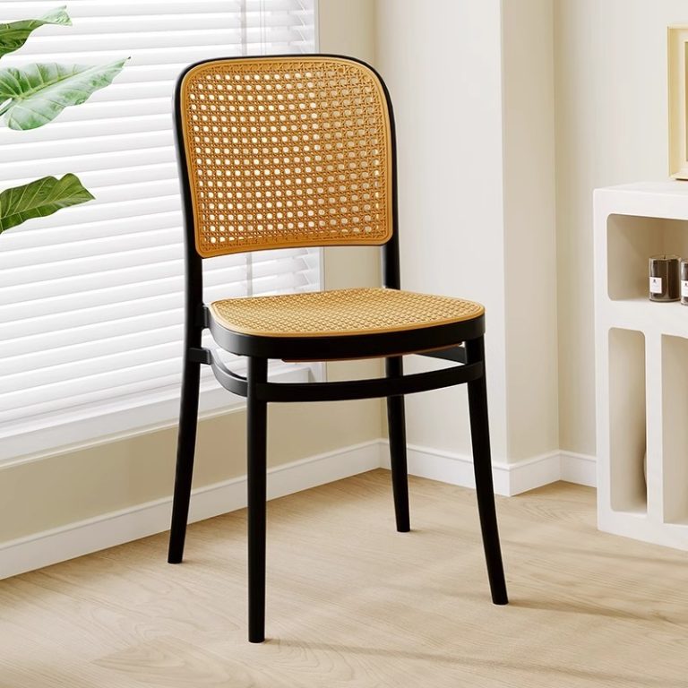 PLASTIC DINING RATTAN CHAIR (PREMIUM A)_7