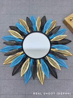 IRON WALL MIRROR DECORATION A0394