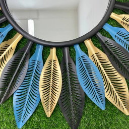 IRON WALL MIRROR DECORATION A0394