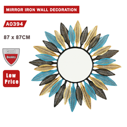 IRON WALL MIRROR DECORATION A0394
