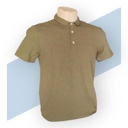 Green Check Polo T-Shirt For Men