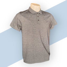 Grey Polo neck T-shirt