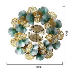 CLOCK IRON WALL DECORATION A0834