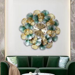 CLOCK IRON WALL DECORATION A0834