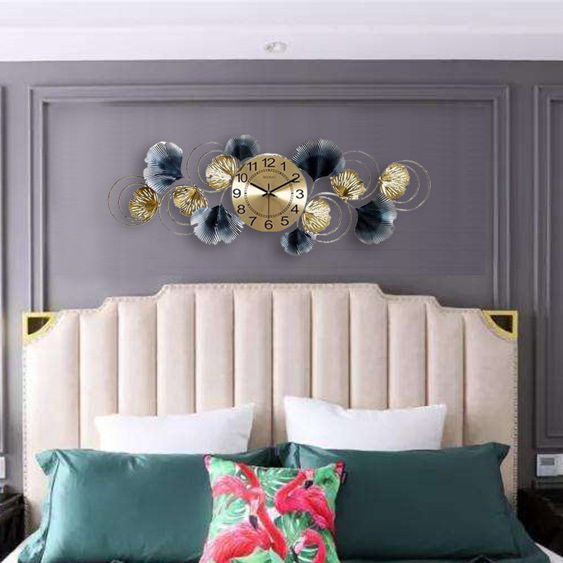 CLOCK IRON WALL DECORATION A0836_1