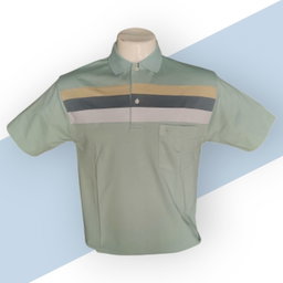 Light Green Polo T-shirt for Men