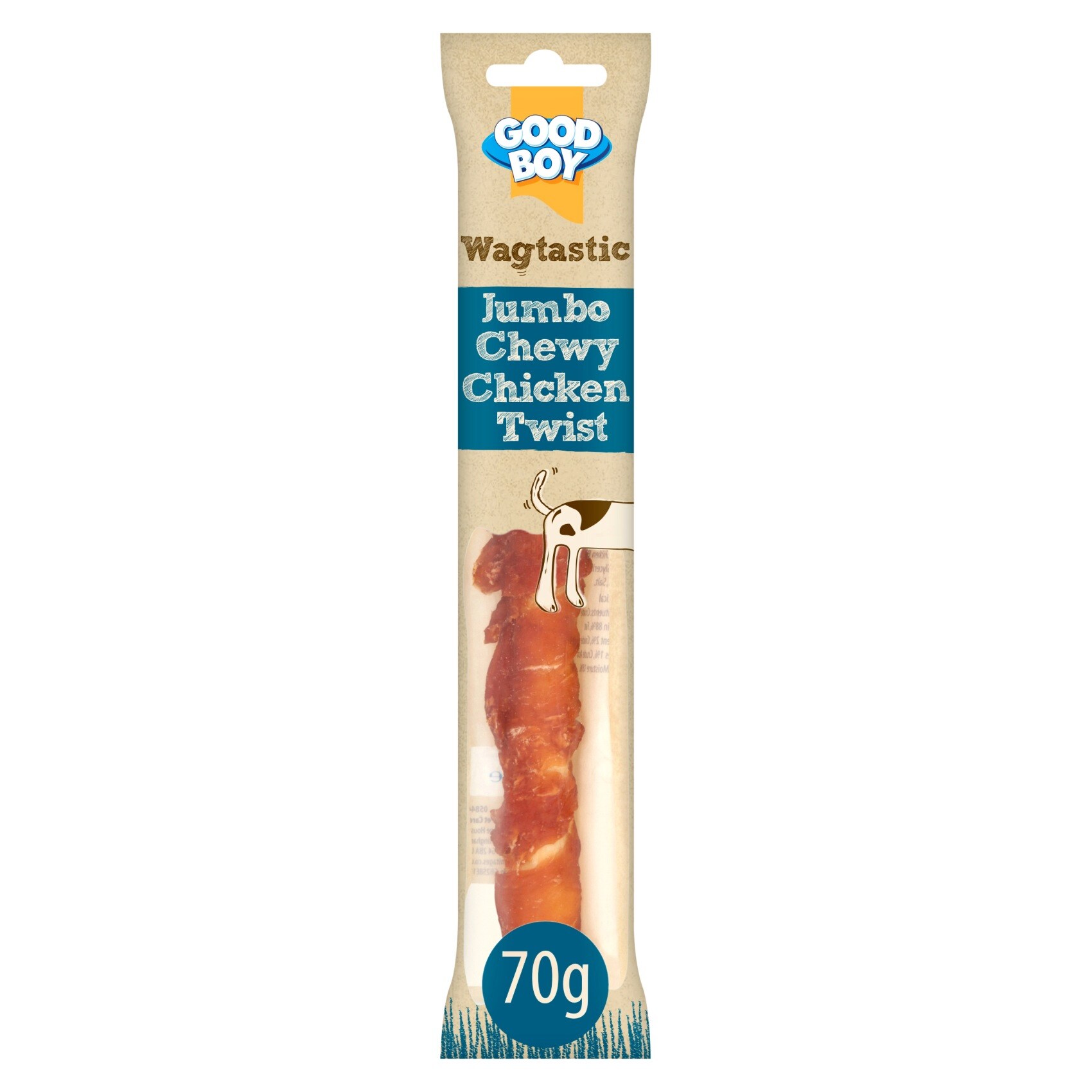 Wagtastic Chicken Twist 70g_0