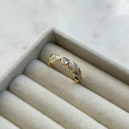 Multi Heart Ring