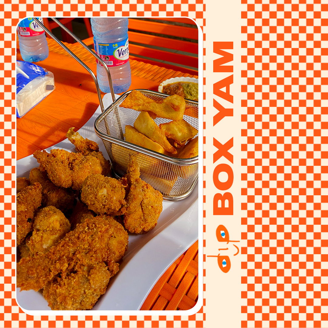 BOX YAM(Igname grillé)