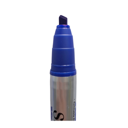 Marcador Permanente Azor Punta Cincel (Azul)