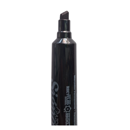 Marcador Permanente Azor Punta Cincel (Negro)