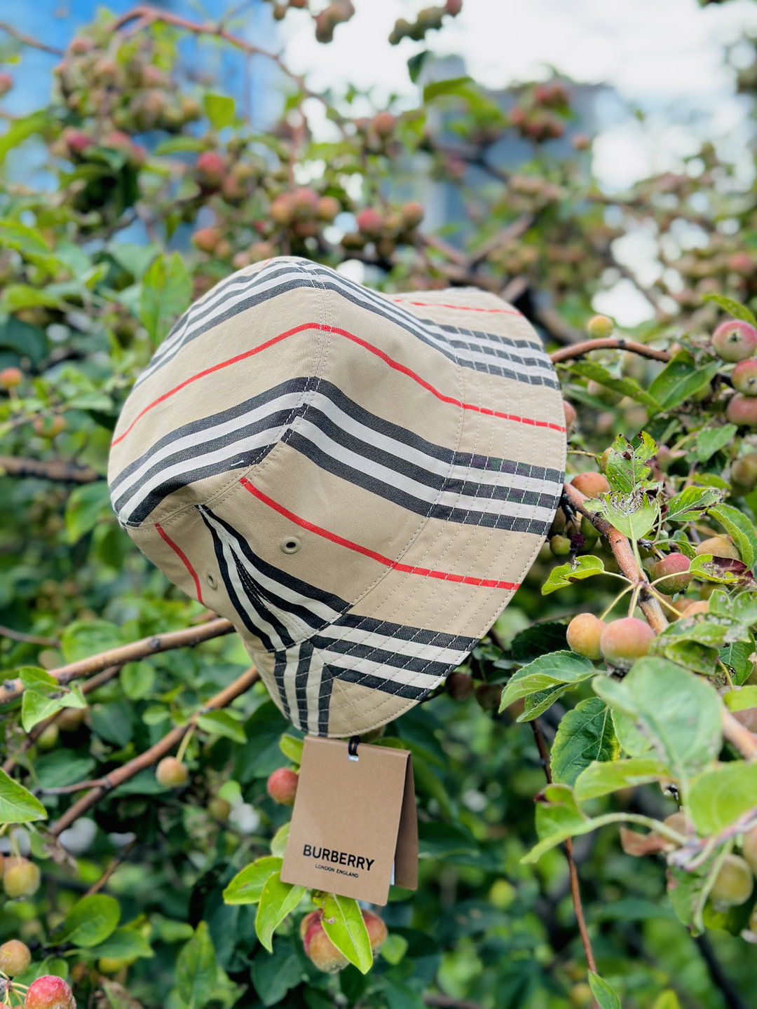Chapéu Burberry - reversível