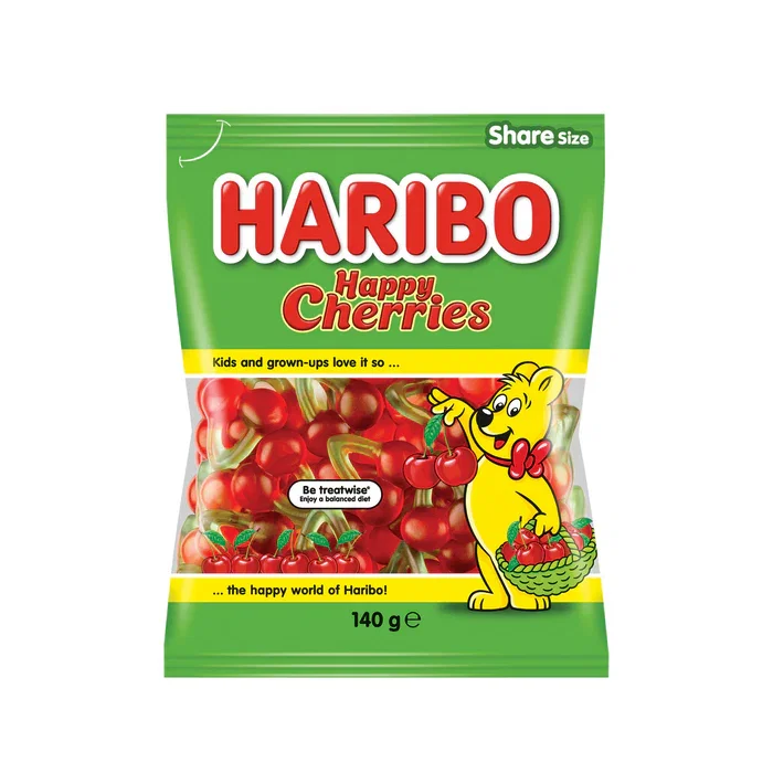Haribo Fruit Flavoured Gums All Types and Variants 80g_2
