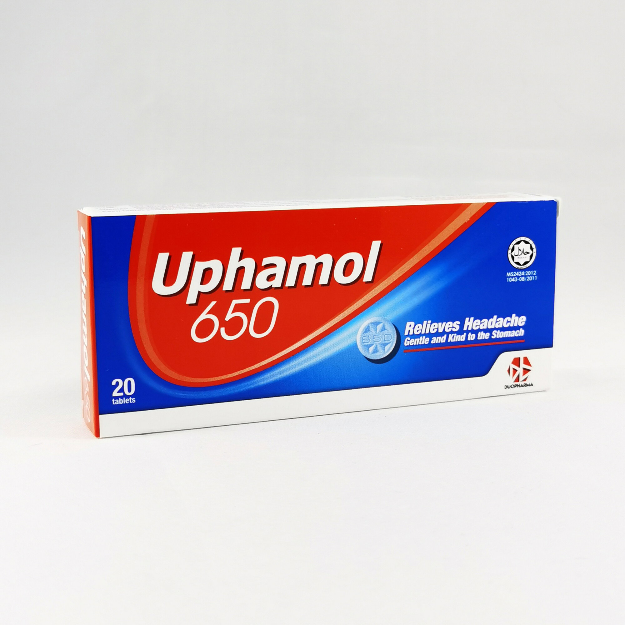 Doupharma Uphamol 650MG Tab 2X10'S rm5_0