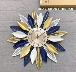 CLOCK IRON WALL DECORATION A2039