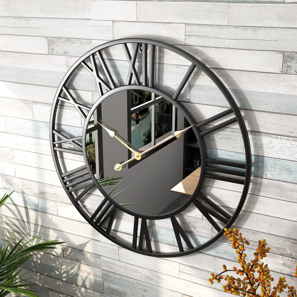 CLOCK WALL DECORATION A2444_2