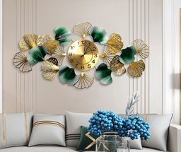 CLOCK IRON WALL DECORATION A2097