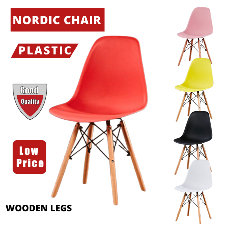 NORDIC CHAIR WOODEN LEGS (KERUSI KAYU)_0
