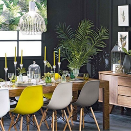 NORDIC CHAIR WOODEN LEGS (KERUSI KAYU)