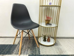 NORDIC CHAIR WOODEN LEGS (KERUSI KAYU)