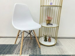 NORDIC CHAIR WOODEN LEGS (KERUSI KAYU)