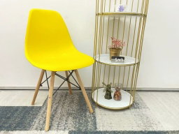NORDIC CHAIR WOODEN LEGS (KERUSI KAYU)