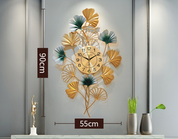 CLOCK IRON WALL DECORATION A2098
