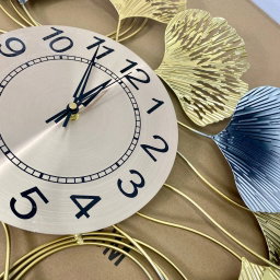 CLOCK IRON WALL DECORATION A0832